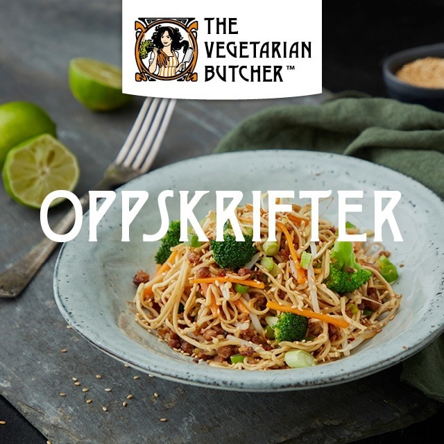 Plantebaserte oppskrifter only!