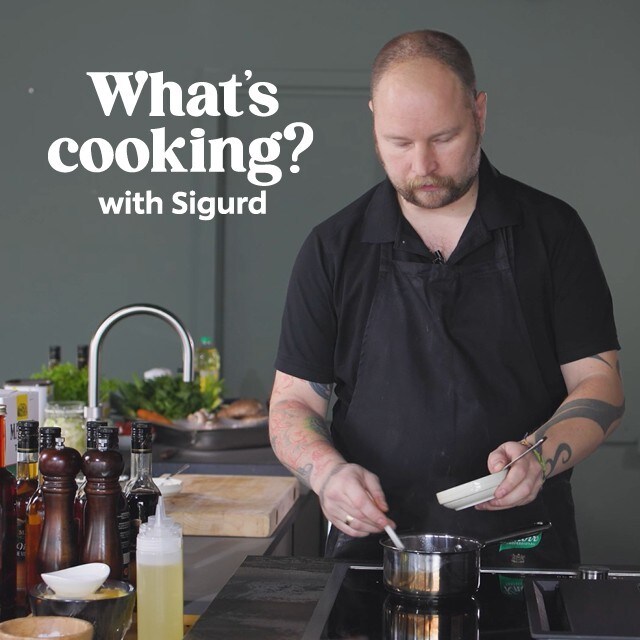 What’s cooking with Sigurd? 