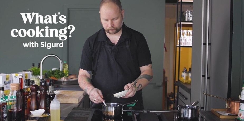 What’s cooking with Sigurd? 