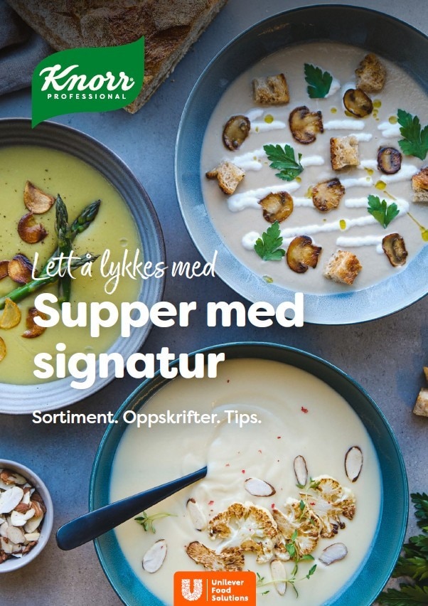 Supper med signatur